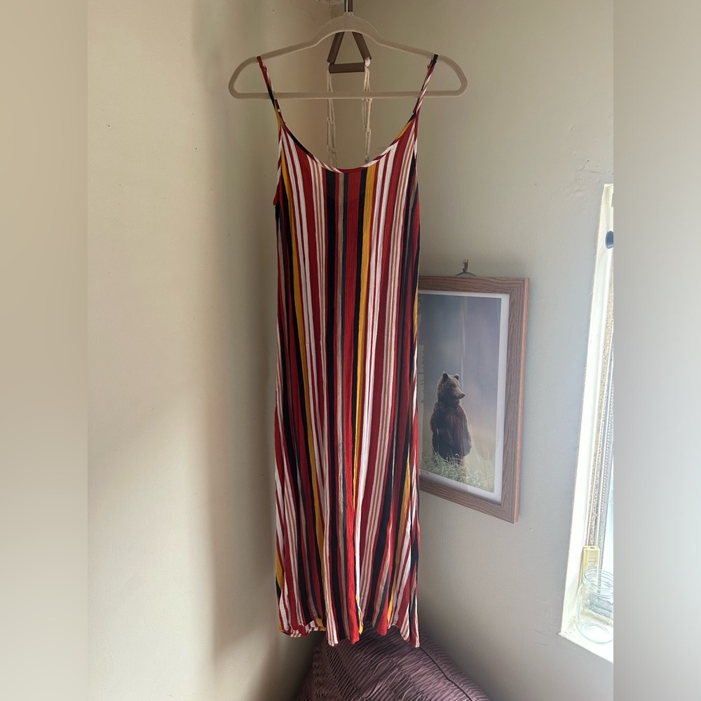 Striped Maxi Dress